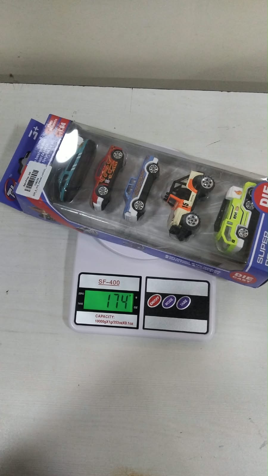 TM0234 5Pcs Cars Toys Set for Kids