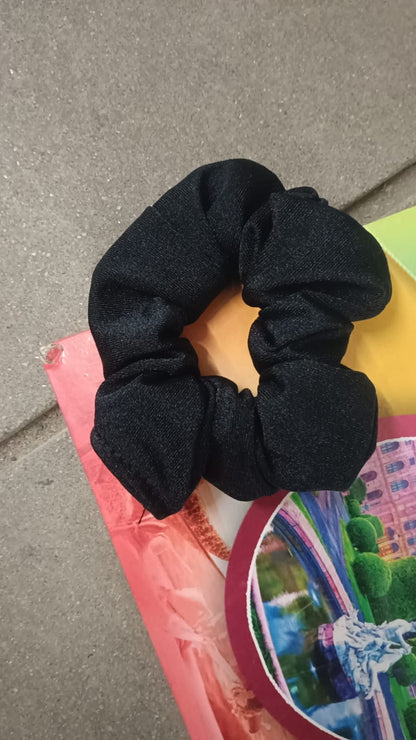 Shiny Metallic Scrunchies Elastic Hair Bands