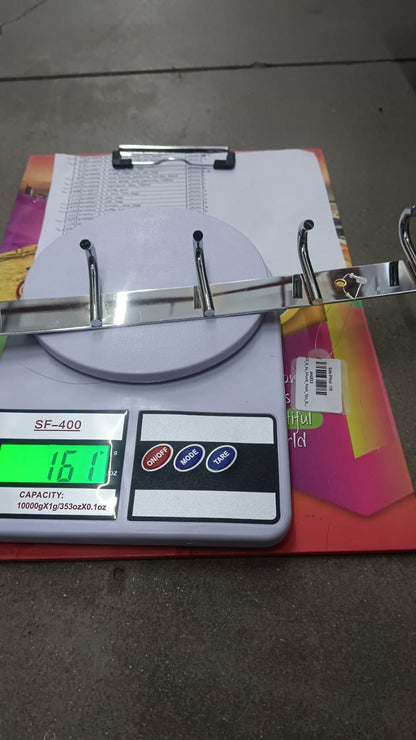 AM6853 Steel Wall Hanger 6 khunti clothing rail hanger