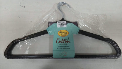 AM6856 Anti-Slip Hanger (Pack of 6) with 360° Rotating Hooks|