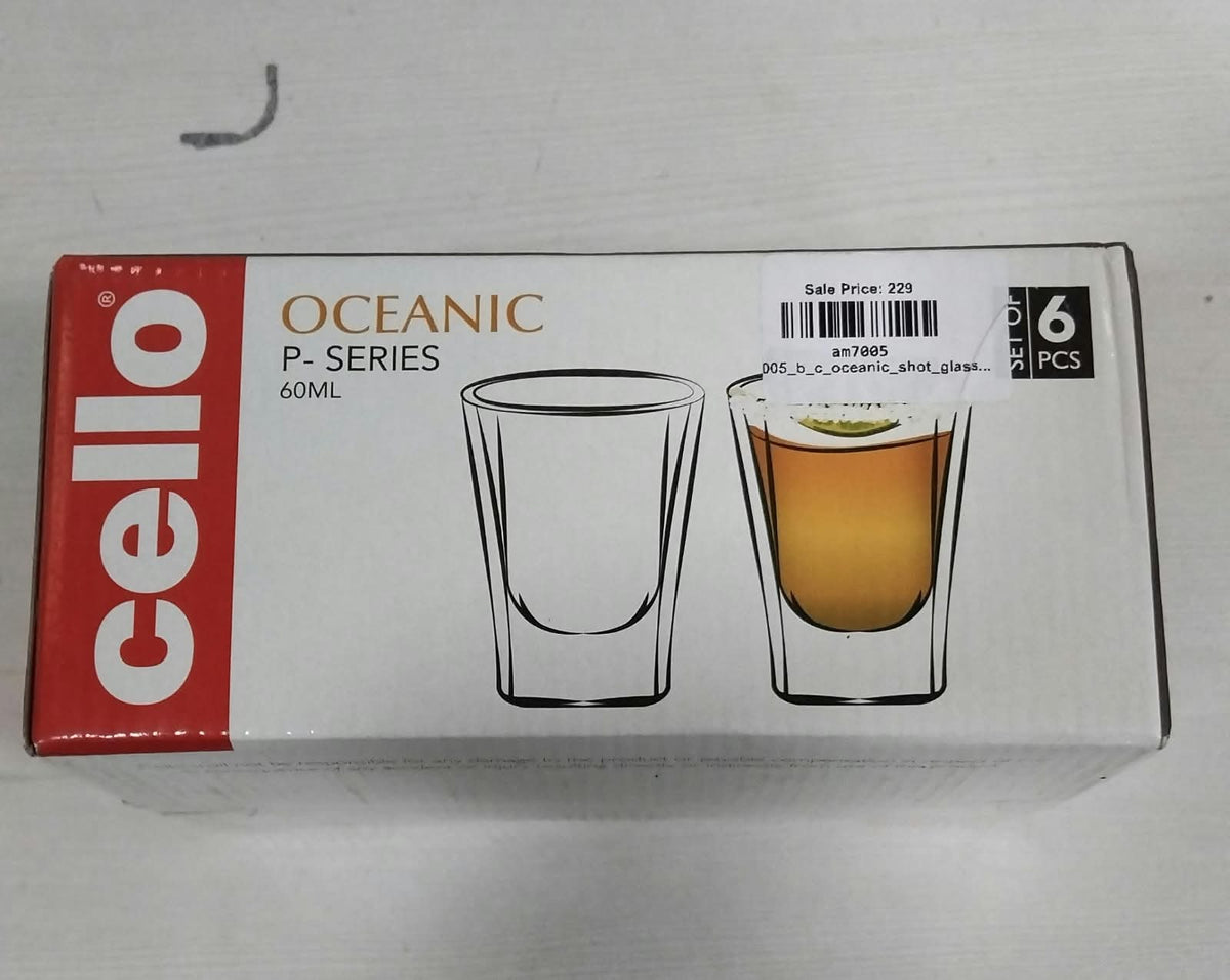 AM7005 60 ml Shot Glass Set of 6