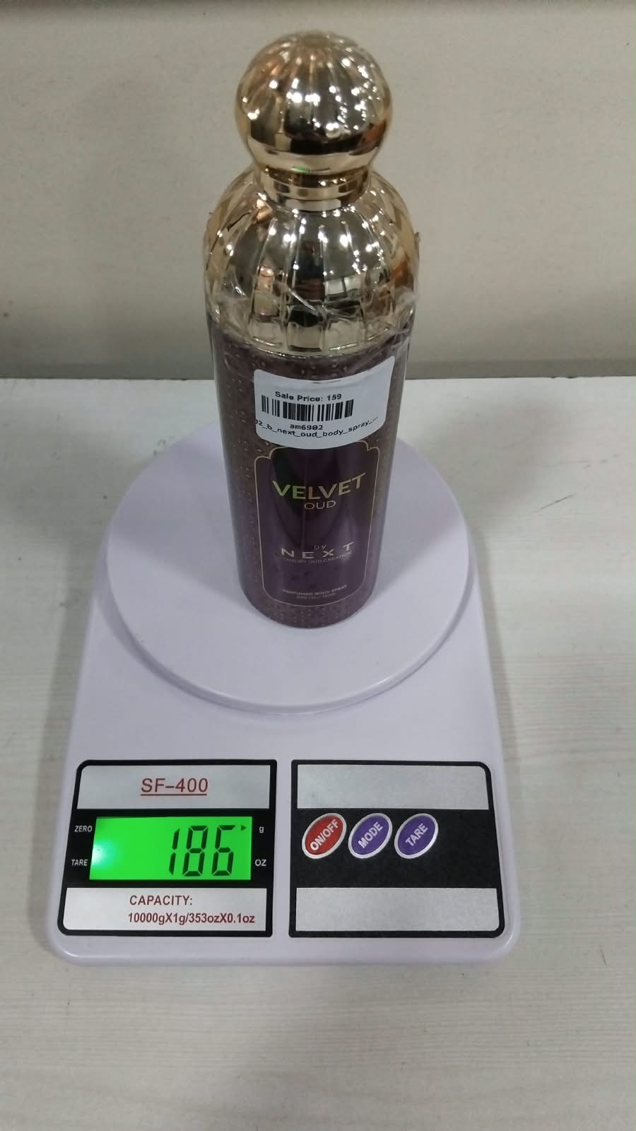 AM6902 Next velvet oud premium perfumed body spray