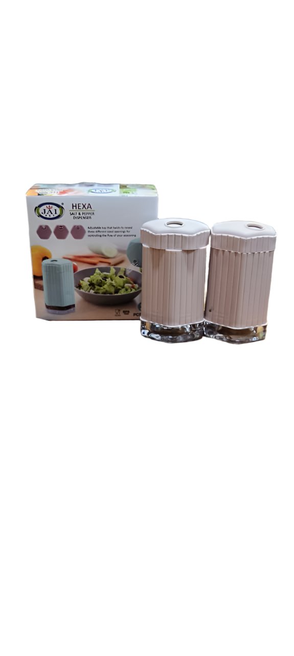 AM2725 Hexa Salt & Pepper dispenser Set   (2 Piece)