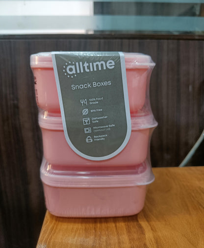 AM2814 Plastics 401460 All Time Bestow Box (assorted Color) - 330ml X 3pcs