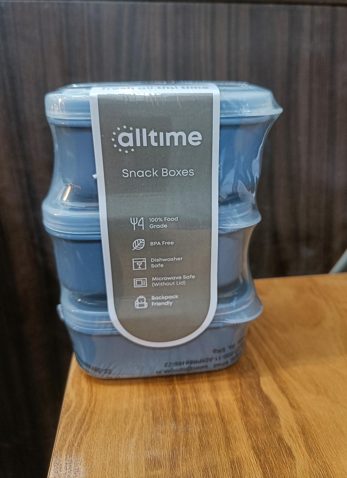 AM2813 Plastics 401462 All Time Bestow Box (assorted Color) - 200ml X 3pcs
