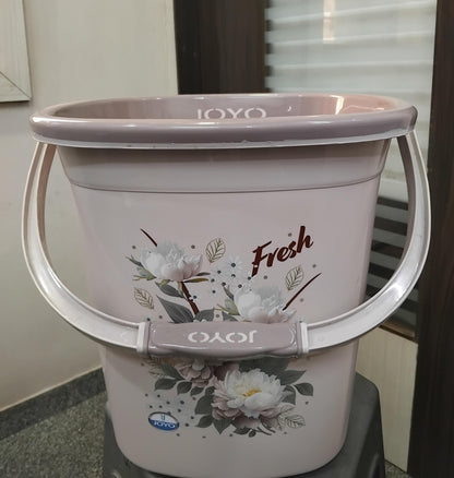 AM2850 JOYO 25ltr Better homes square bucket, With Handle (printed)