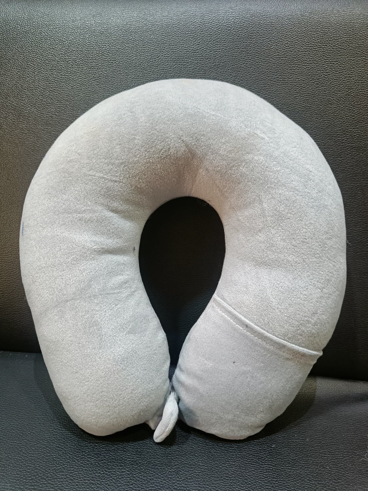 AM7702 SOFT NECK PILLOW FOR TRAVEL NECK PILLOW (1 PC)-Multicolor