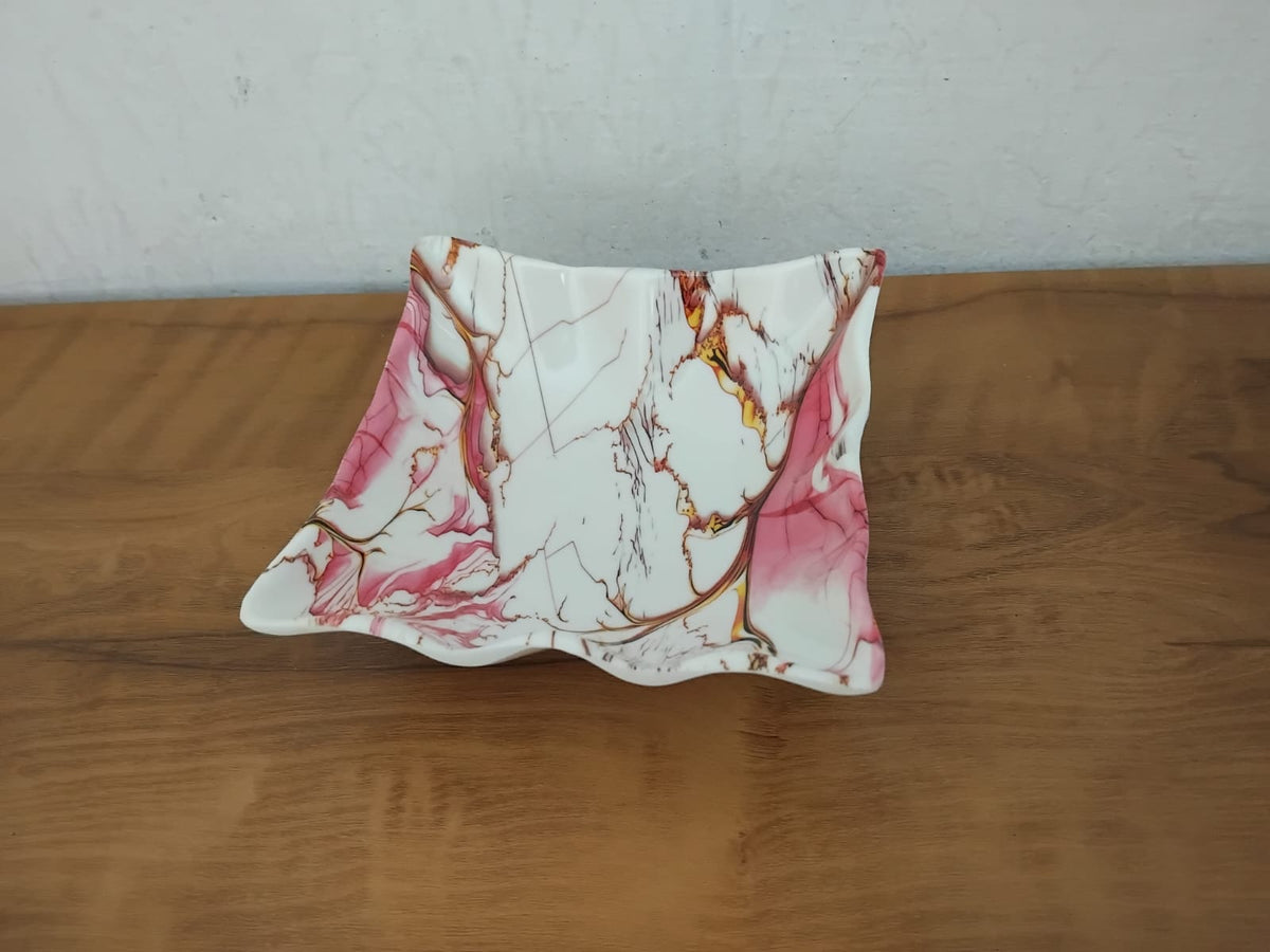 AM3233 Square Bowl 509 Marble Design