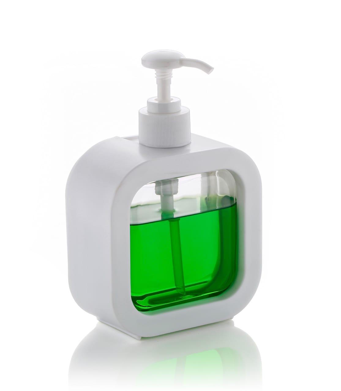 AM7130 Snap sink Dispenser Plastic Clear Empty Pump Lotion Bottles (1 Set)