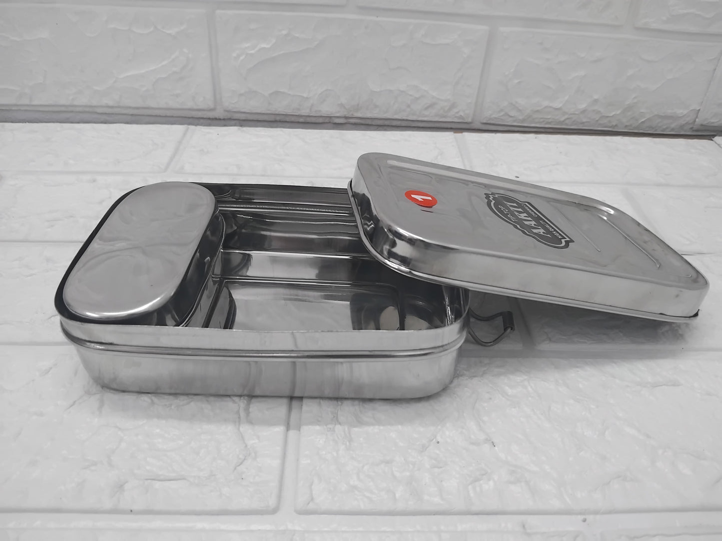 AM3554 Rectangle Lunch Box No.01 Leak-Proof With Small Container