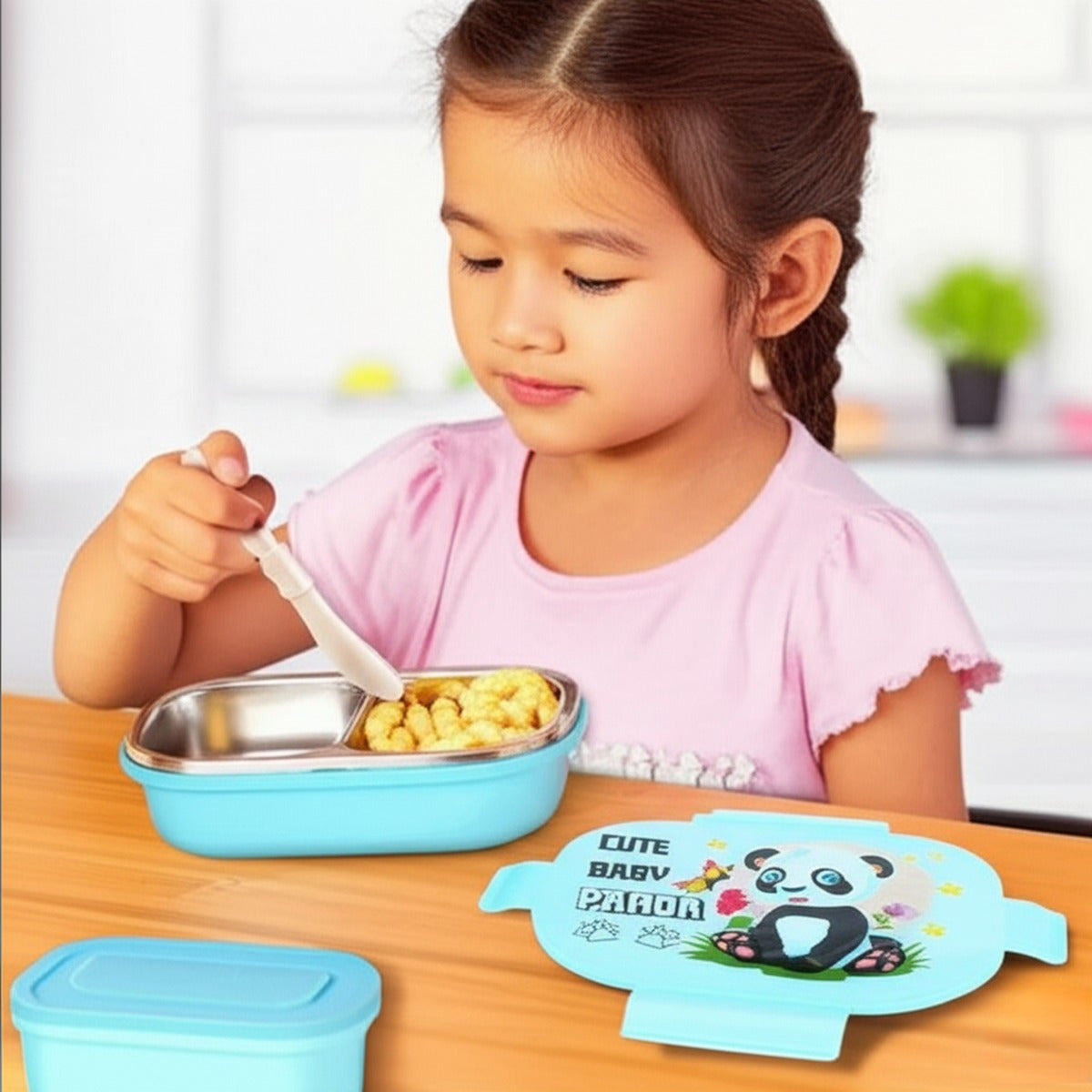 AM5593 Bitebuddy Stainless Steel Lunch Box for Kids