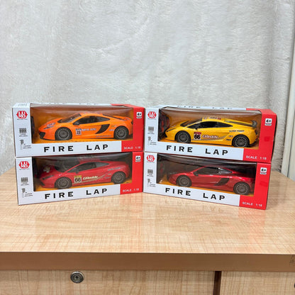 AM5281 Plastic Remote Controlled Racing Car, Super Racing Sports High Speed Toy Vehicle, Motor RC Chargeable Cars for Kids
