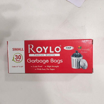 3200 Black Garbage Bag Small Size 17x19 Inches