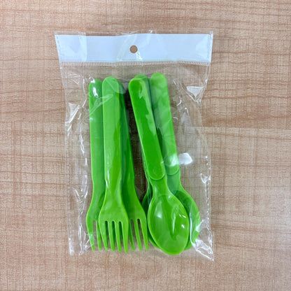AM7655 Cutlery fork spoon 3 pcs & spoon 3 pcs  (Pack of 6)