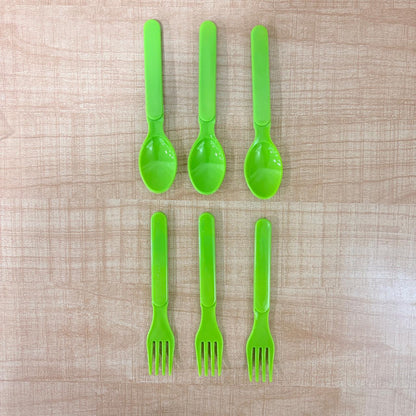 AM7655 Cutlery fork spoon 3 pcs & spoon 3 pcs  (Pack of 6)