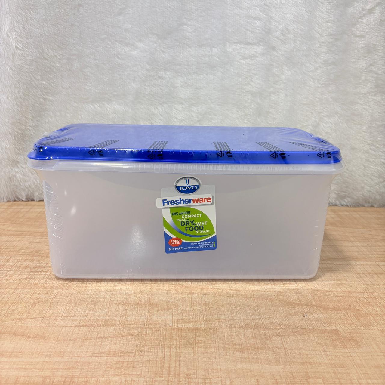 AM0518 Fresherware Rectangular Smart Modular Kitchen Storage Plastic Container 10.5 Litres (10500 ml)(Pack of 1)