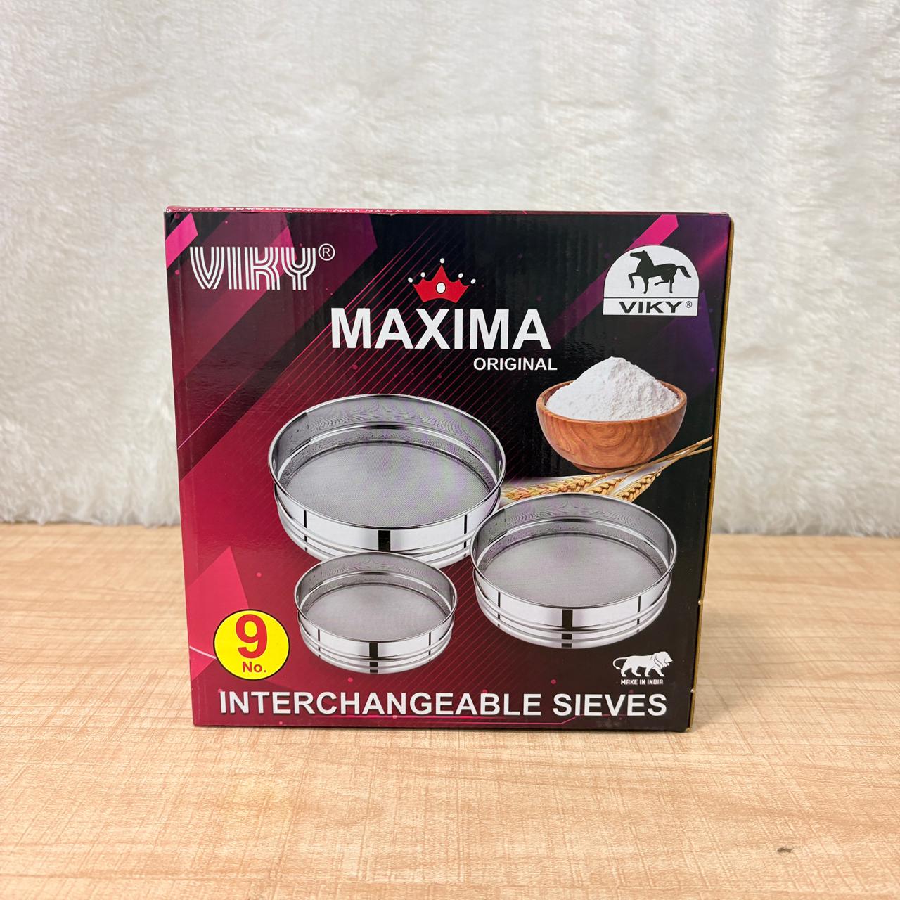 AM3551 SS Heavy 4 in 1 Interchangeable Sieves For use in Kitchen