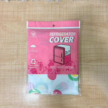 3081 Fridge Dust Cover with Storage Pockets