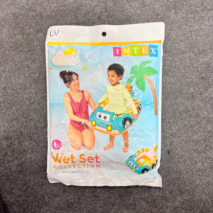 AM0386 Swimming Pool Vehicle Shape Inflatable Ring for Kids - 59586NP