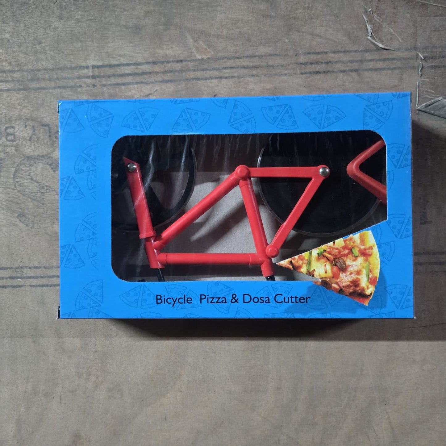 0649 stainless steel Bicycle shape Pizza cutter