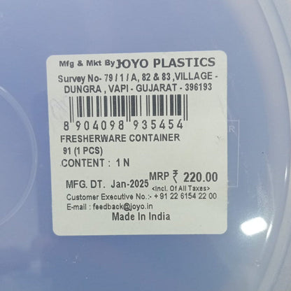 AM5113 JOYO PLASTICS Fresherware Big Container (1 Pcs)