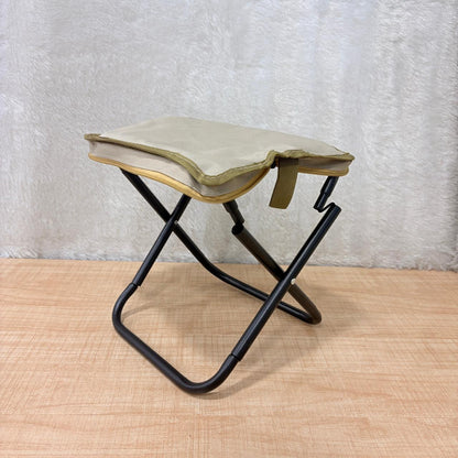AM7109 Portable Mini Folding Stool, Lightweight Camp Chair for Fishing Hiking