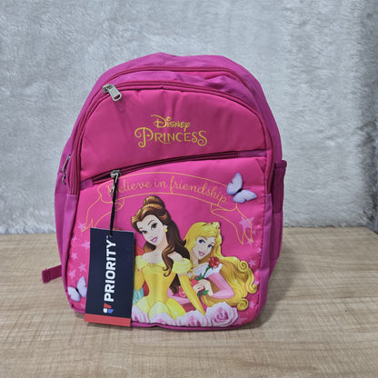 AM7154 Priority Fairy Plus Mix Disney Princess Printed School Bag - (14in)