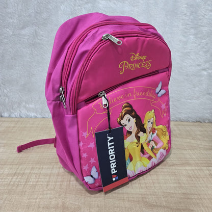 AM7154 Priority Fairy Plus Mix Disney Princess Printed School Bag - (14in)