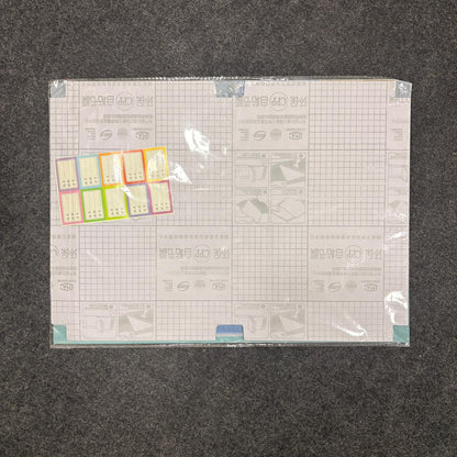 3026 Transparent Paper Sticker Book Cover Film Clear Matte for Craft 10Pcs (47 × 34 cm, A-4 Size)