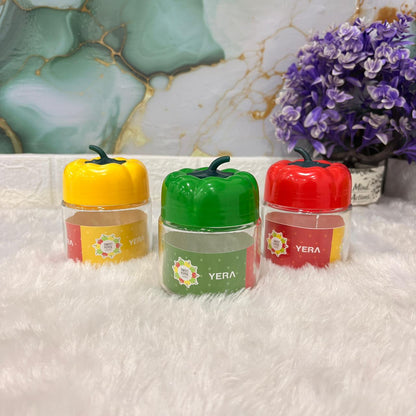 AM2520 Yera Sweet Pepper JR275 Jar With Lid 280ml Jar Set of 3 Pcs