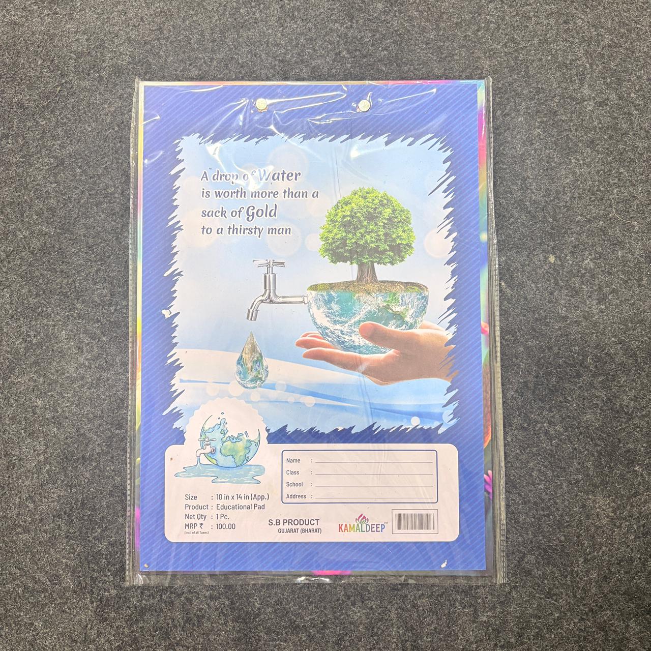 3750 Multi-Design Baby Doll Digital Reprint Clip Board Exam Pad - 10x14in