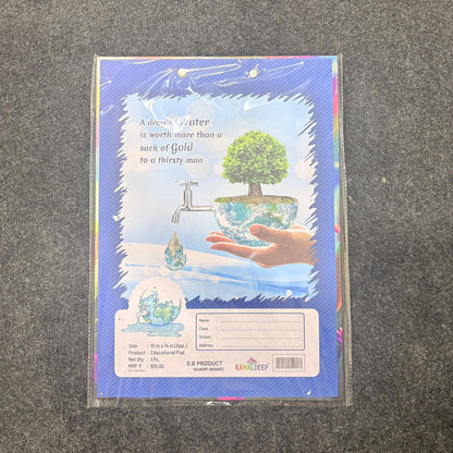 3750 Multi-Design Baby Doll Digital Reprint Clip Board Exam Pad - 10x14in
