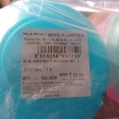 AM5133 JOYO Plastic Multi Mix Bowl - No.02