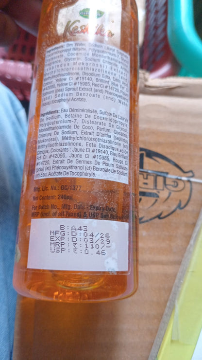 AM6681 Girnar Keshika Satritha Shampoo with Ritha & Vitamin E (240ml)