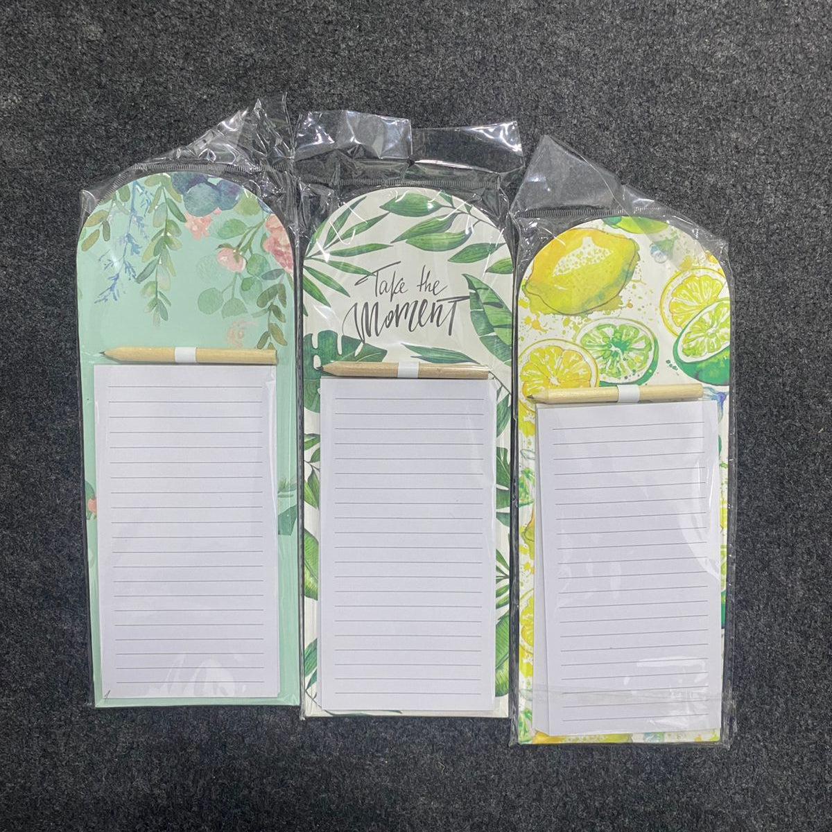 AM7510 Decorative Magnetic Memo Pad with Miniature Pencil Set ( 1 - PCS )
