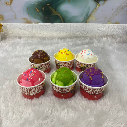 AM7512 Realistic 3D Donut Fridge Magnet - Decorative Dessert Figurine for Home & Kitchen (1-Pcs)