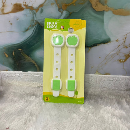 AM7630 Multipurpose Fabric Strap Child Safety Locks for Cabinets Wardrobes Fridges and Home Appliances
