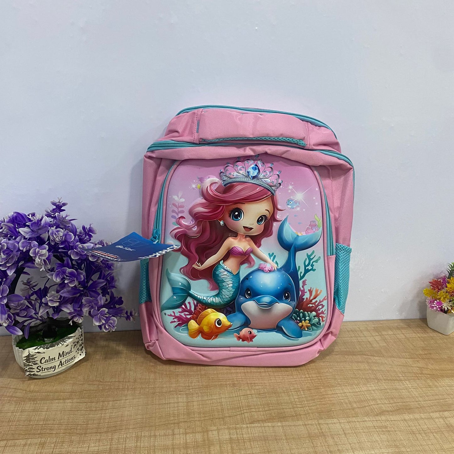 AM7601 Priority Junior Drift Kids School Bag Premium Character Print Multi Compartment Backpack