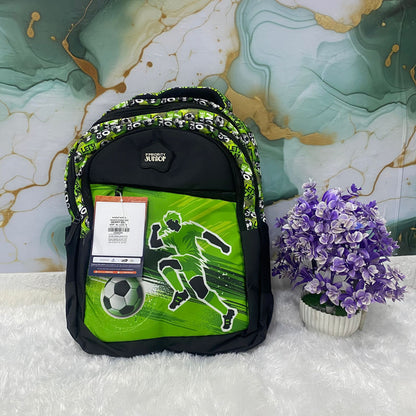AM7607 Priority Skippy Kids School Bag Premium Frozen Character Print Multi Compartment Backpack