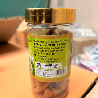 AM2126 Parivaar Premium Dry Dhoop Cone - 100gm