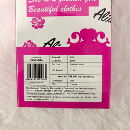 A06491 Alia Fully Movable Fashion Doll with Beautiful Clothes (Item No: 5090)