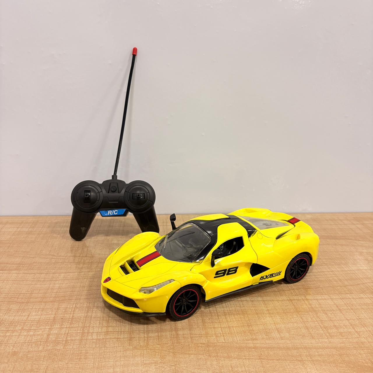 A06485 GroundX 1:18 Scale 5-Channel Remote Control Sports Car with One-Key Automatic Open Door Function