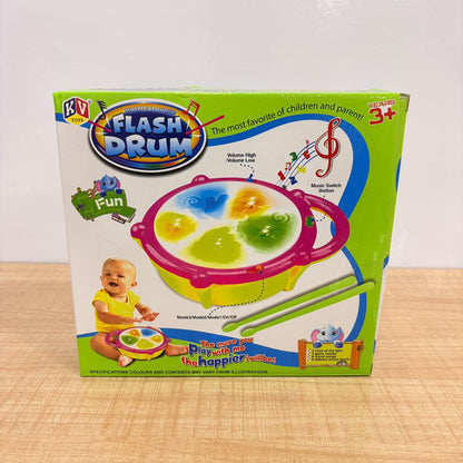 A06481 Multicoloured Musical Flash Drum with Lights and Sounds (Age 3+)