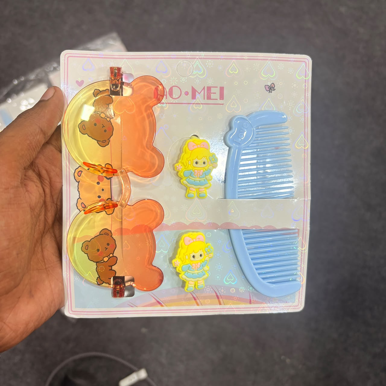 AM5005 Baby Sunglasses with unique 2 pcs Hair Clip