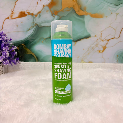 A06610 Bombay Shaving Sensitive Aloe Vera Shaving Foam 50ml
