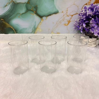AM3810 Plastic Signature Glass Set (300 ML, 6 Pieces)