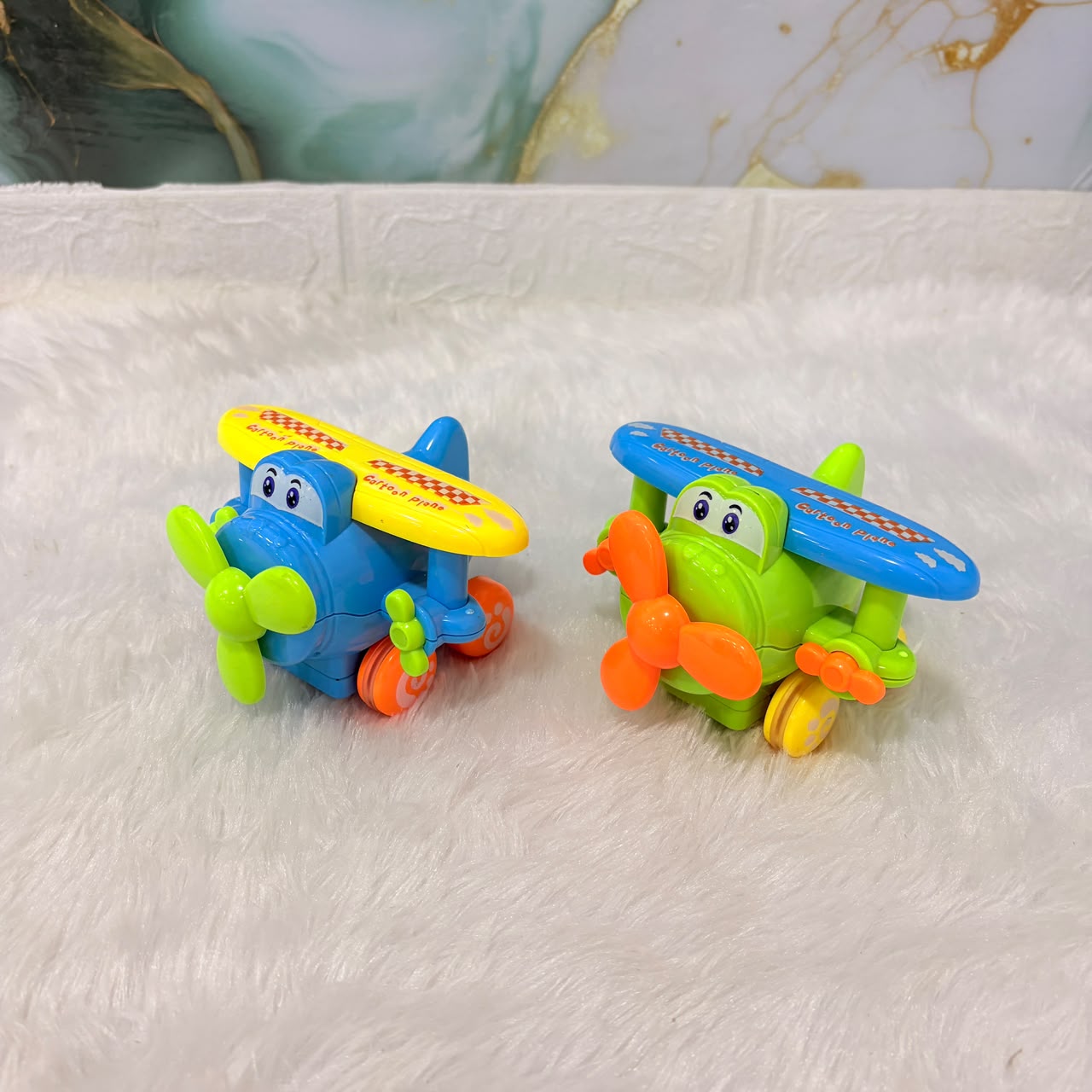 A06627 Friction Powered "Cute Plane" Mini Toy Set - 1 Pcs (Item No : 607)