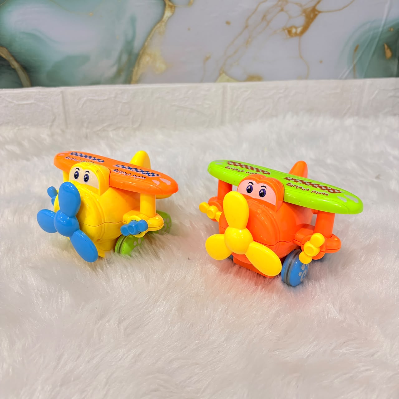 A06627 Friction Powered "Cute Plane" Mini Toy Set - 1 Pcs (Item No : 607)