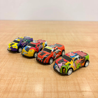 A06631 6.8cm Die-Cast Metal Pull-Back Racing Car Toy Set (4 Pcs Pack, Mixed Models) (Item No : 1103)