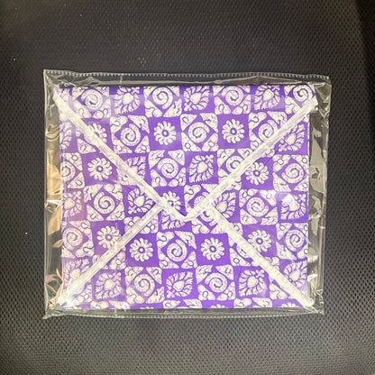 AM6214 Stylish Square Cotton Roti Cover with Abstract Pattern